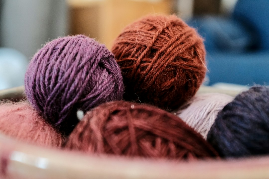 Crochet yarn color combinations for a bandana